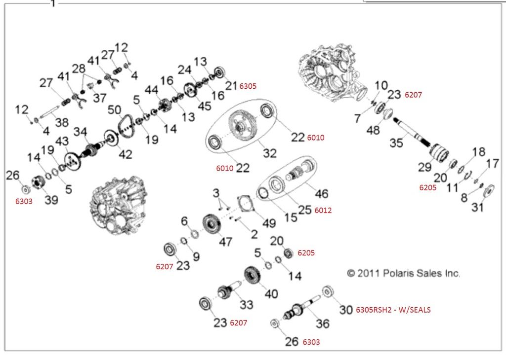 XP 900 Transmission Blown at 1450 miles! Polaris RZR Forum RZR